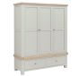 Salcombe Grey Triple Wardrobe By Corndell / Global Home Group | Style Our Home