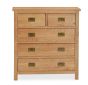Salisbury Lite 2 Over 3 Chest of Drawers