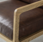 Pergo Antique Brown Armchair by Gallery Living | Style Our Home