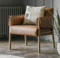 Carden Brown Leather Armchair by Gallery Living | Style Our Home