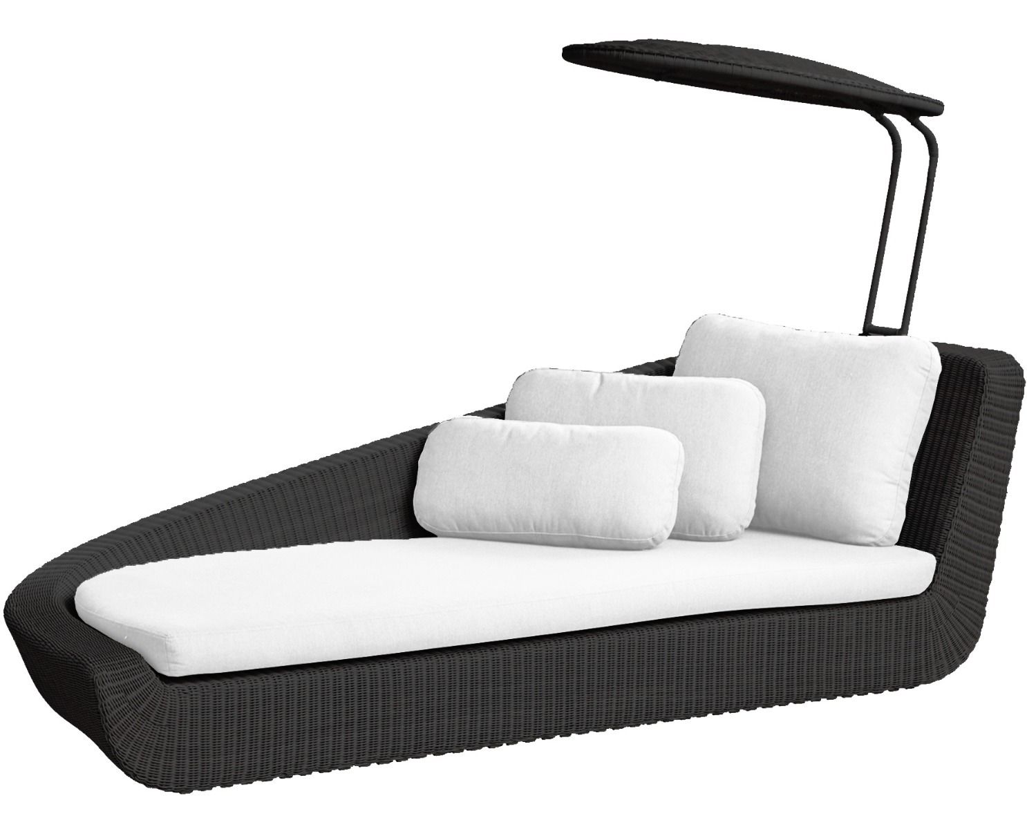 Black sales cane daybed
