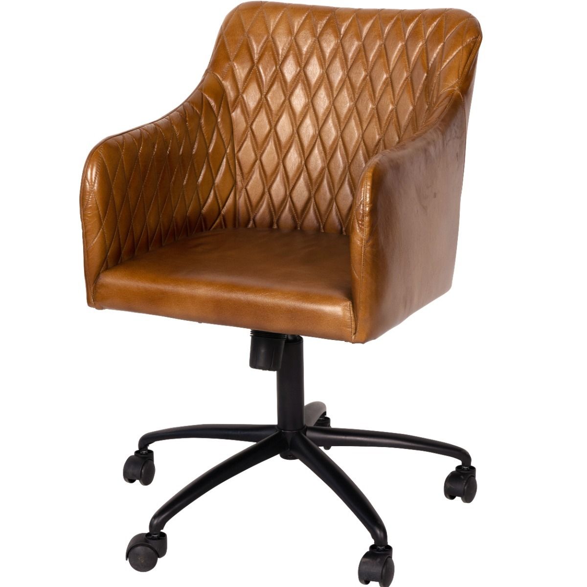 Maxwell Brown Leather Office Chair