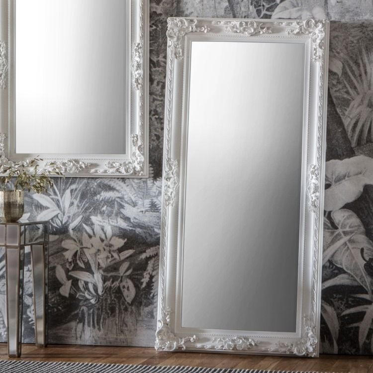 Palais White Leaner Mirrorby Gallery Living Style Our Home