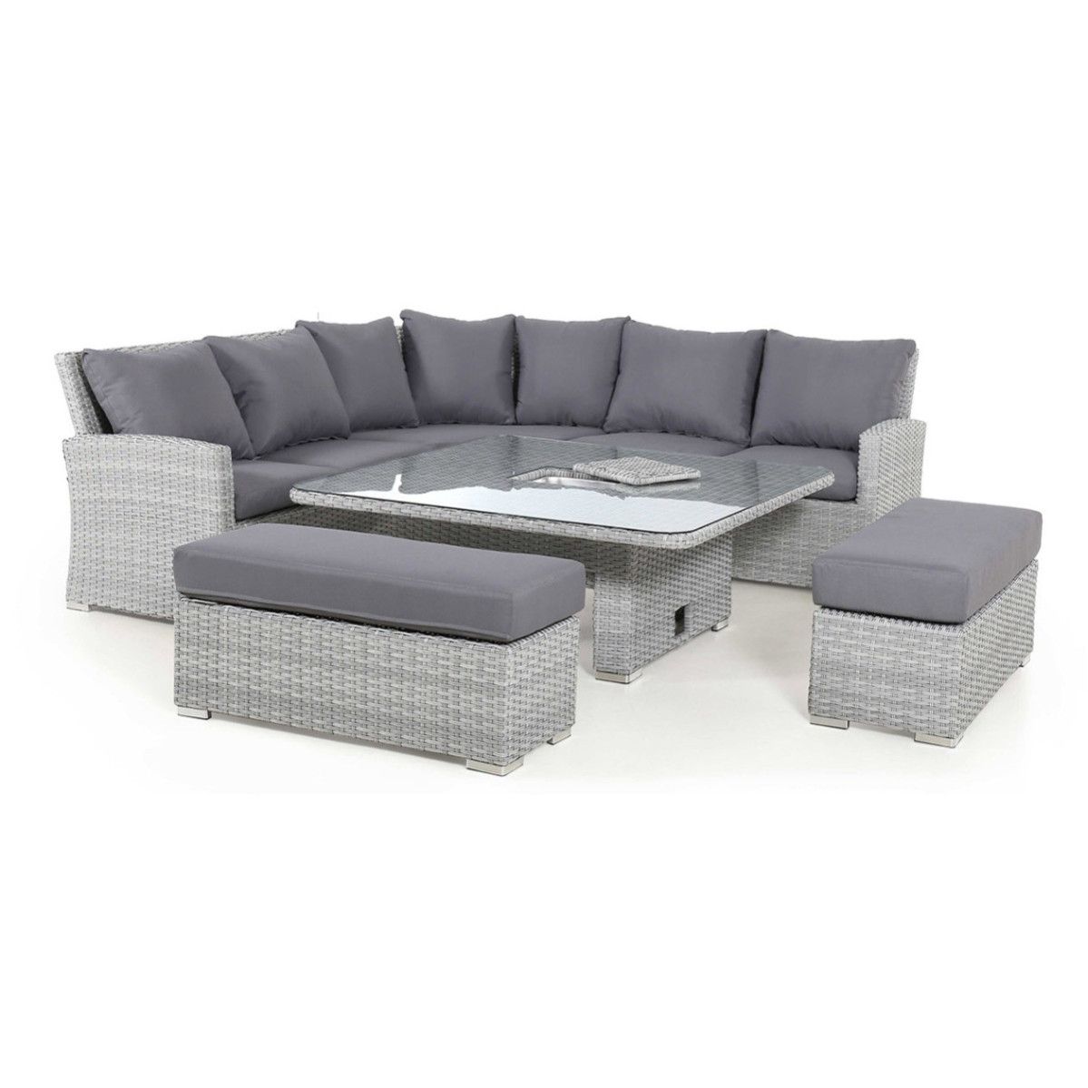 Ascot deluxe corner dining set deals