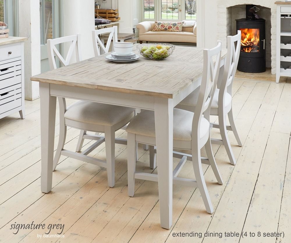 Extendable dining table 4 to 8 discount