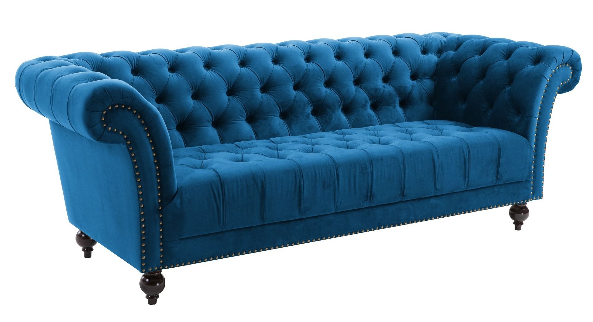 Blue chester deals sofa