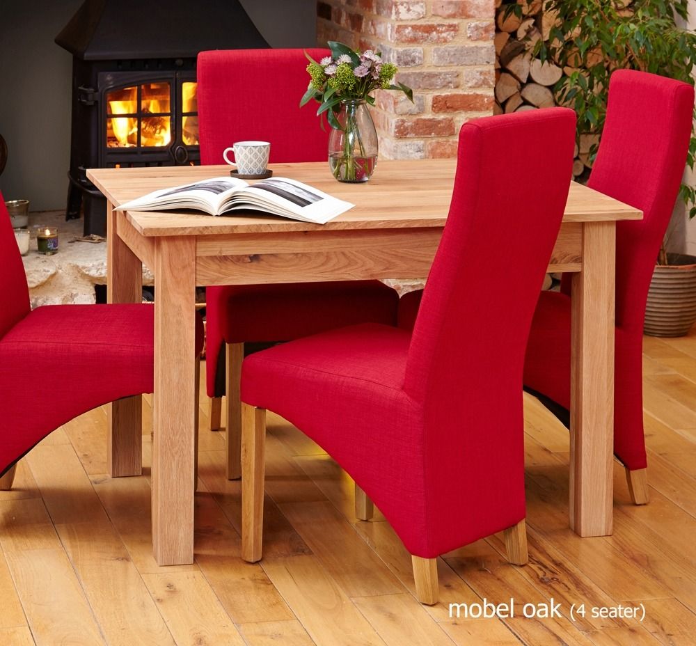 4 seater hotsell oak dining table