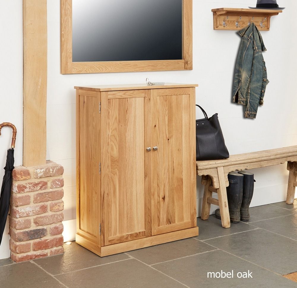 Mobel Oak Large Shoe Cupboard Style Our Home
