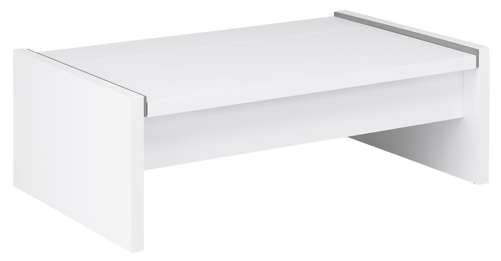 Gautier Preface White Lacquer Coffee Table