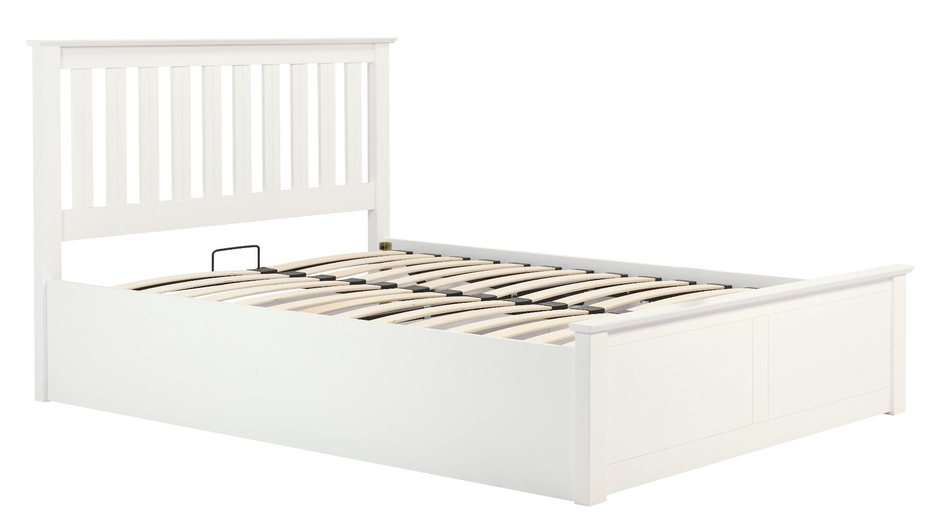 Phoenix ottoman hot sale bed white
