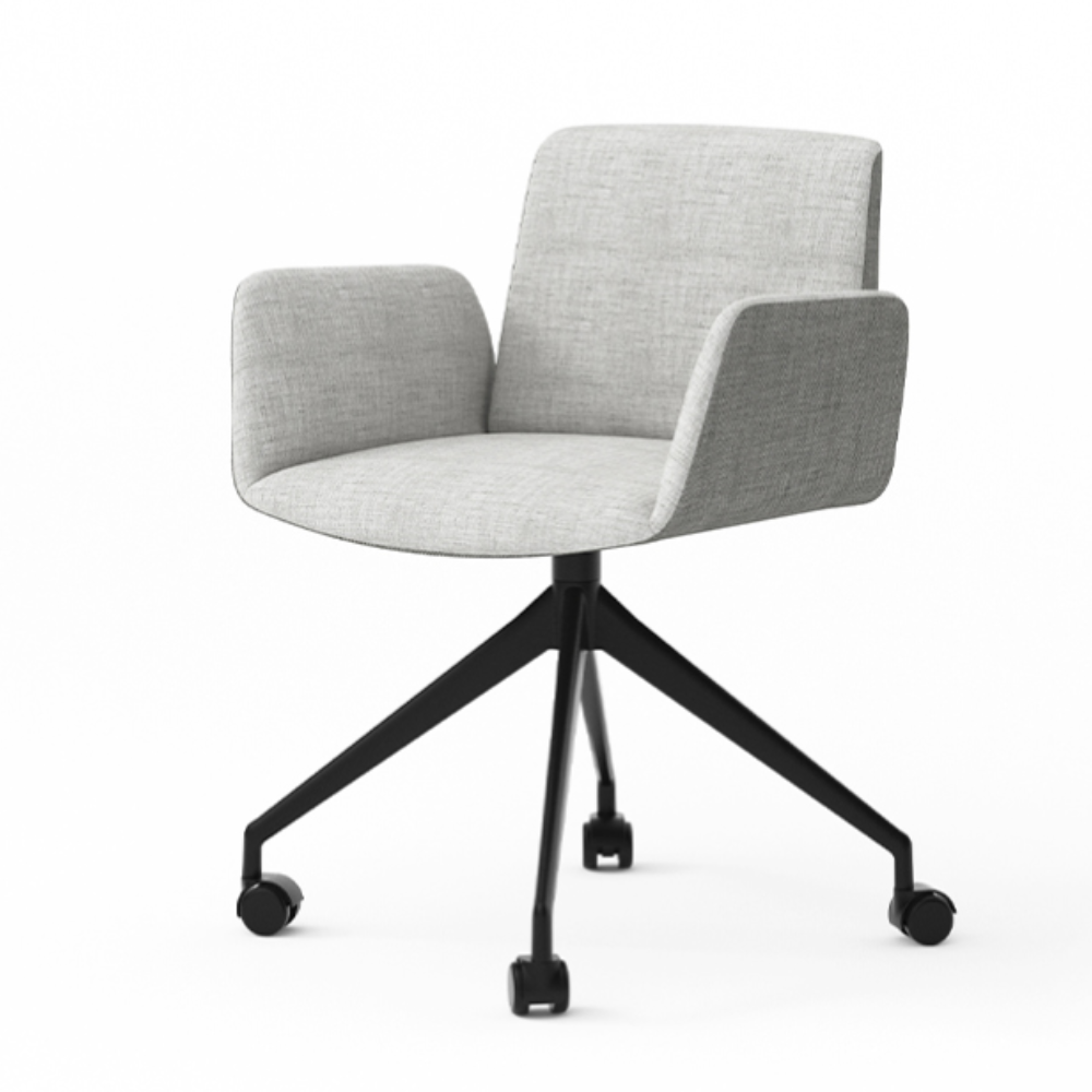 Home office on sale chairs upholstered