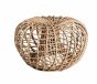 Nest Natural Footstool - Outdoor by Cane-line |Style Our Home