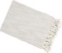 Raindrop Effect Throw Ivory/Silver by Malini | Style Our Home