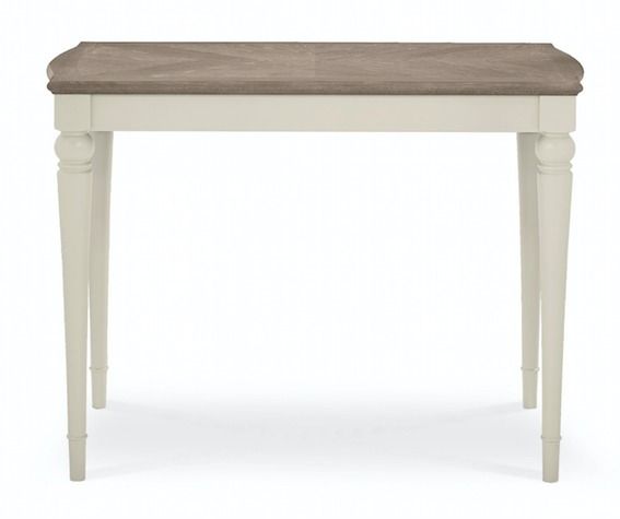 Montreux Washed Oak & Soft Grey Bar Table - Style Our Home