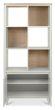 Larsen Scandi Oak & Soft Grey Display Unitby Bentle by Designs | Style Our Home