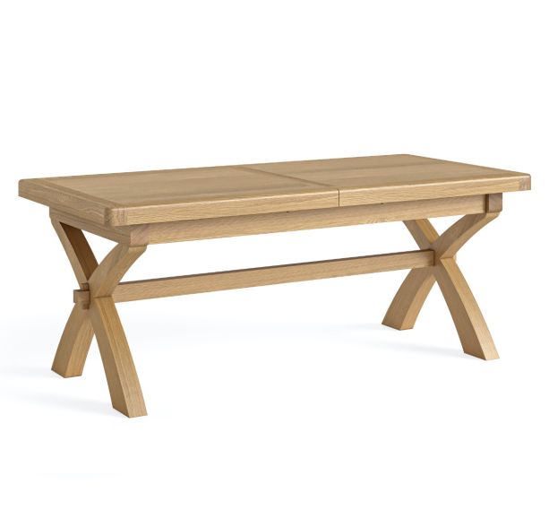 Normandy Cross Leg Extending Dining Table By Corndell / Global Home Group | Style Our Home