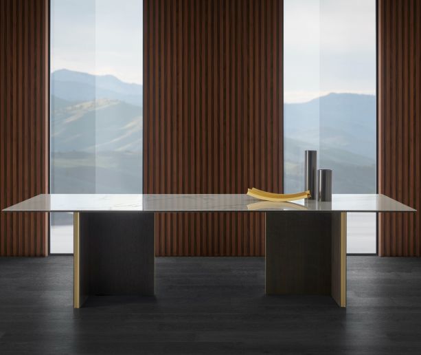 Stockholm 240cm Marble Top Dining Table by Punt Mobles | Style Our Home
