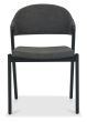 Camden Peppercorn Upholstered Chair in a Dark Grey Fabric (Pair) by Bentley Designs | Style Our Home