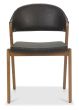 Camden Rustic Oak 4-6 Seater Table & 4 Side Chairs in Old West Vintage by Bentley Designs | Style Our Home