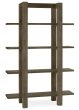 Turin Dark Oak Open Shelf Unit - Style our Home