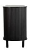 Axel 2 Door Fluted Sideboard Black by Birlea | Style Our Home