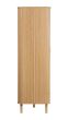 Axel 2 Door 1 Drawer Fluted Wardrobe Oak by Birlea | Style Our Home