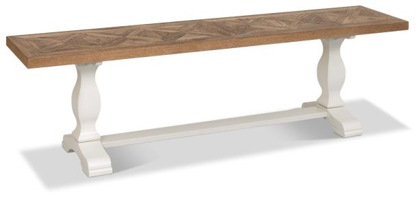 Belgrave Two Tone Bench by Bentley Designs | Style Our Home