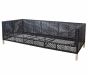 Connect Graphite 3-Seater Sofa by Cane-line | Style Our Home