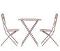 Apulia Coral 2 Seater Bistro Set | Style Our Home