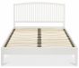 Ashby White Double Slatted Bedstead - Style Our Home