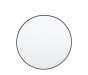 Bennet Black Round Mirror by Hudson Living | Style our Home 