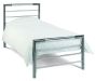 Bentley Designs Urban Nickel & Chrome Single Bed - 90cm 