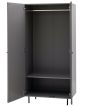 Halton 2 Door Wardrobe Grey By Gallery Living | Style Our Home