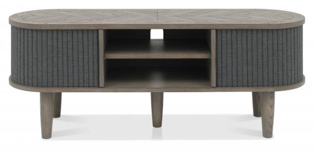 Monroe Silver Grey Entertainment Unit by Bentley Designs | Style Our Home