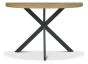 Ellipse Rustic Oak Console Table by Bentley Designs | Style Our Home
