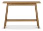 Camden Rustic Oak Console Table With Shelf by Bentley Designs | Style Our Home