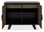 Emerson Weathered Oak & Peppercorn Narrow Sideboard by Bentley Designs | Style Our Home
