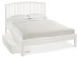 Ashby White Small Double Slatted Bedstead - Style Our Home