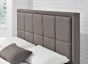 Hannover 4' Small Double Ottoman Bed in Grey