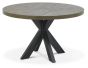 Ellipse Fumed Oak 4 Seater Circular Dining Table by Bentley Designs | Style Our Home