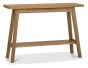 Camden Rustic Oak Console Table With Shelf by Bentley Designs | Style Our Home