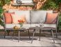 Leo Lounge Sofa with 2 Almond Seat and 2 Back Cushions by Vincent Sheppard | Style Our Home