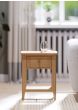 Halmstad Natural Oak Lamp Table by Hertiance Furniture | Style Our Home