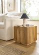 Forma Oak Cube Lamp Table by Zephyr Home | Style Our Home
