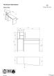 Mitch Light Oak (Melamine) / Pure White Desk | Style Our Home
