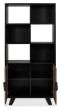 Emerson Weathered Oak & Peppercorn Display Cabinet by Bentley Designs | Style Our Home