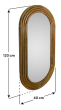 Aruba Oval Mirror