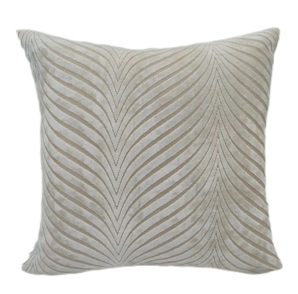 Cut Velvet Fan Sc Rada Ivory by Malini | Style Our Home