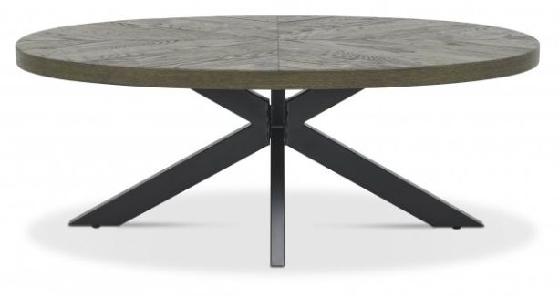 Ellipse Fumed Oak Coffee Table by Bentley Designs | Style Our Home