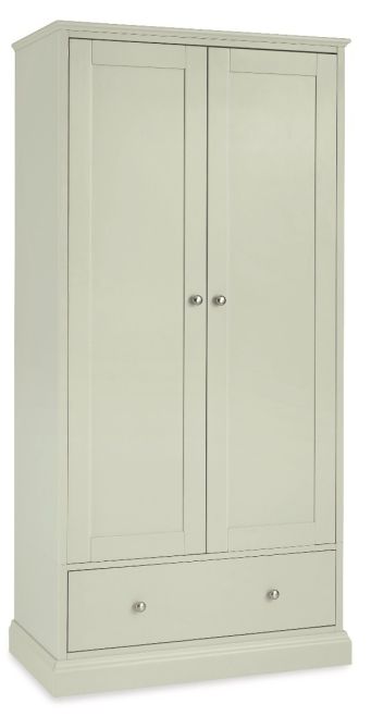 Bentley Designs Ashby Soft Grey Double Wardrobe - Style Our Home